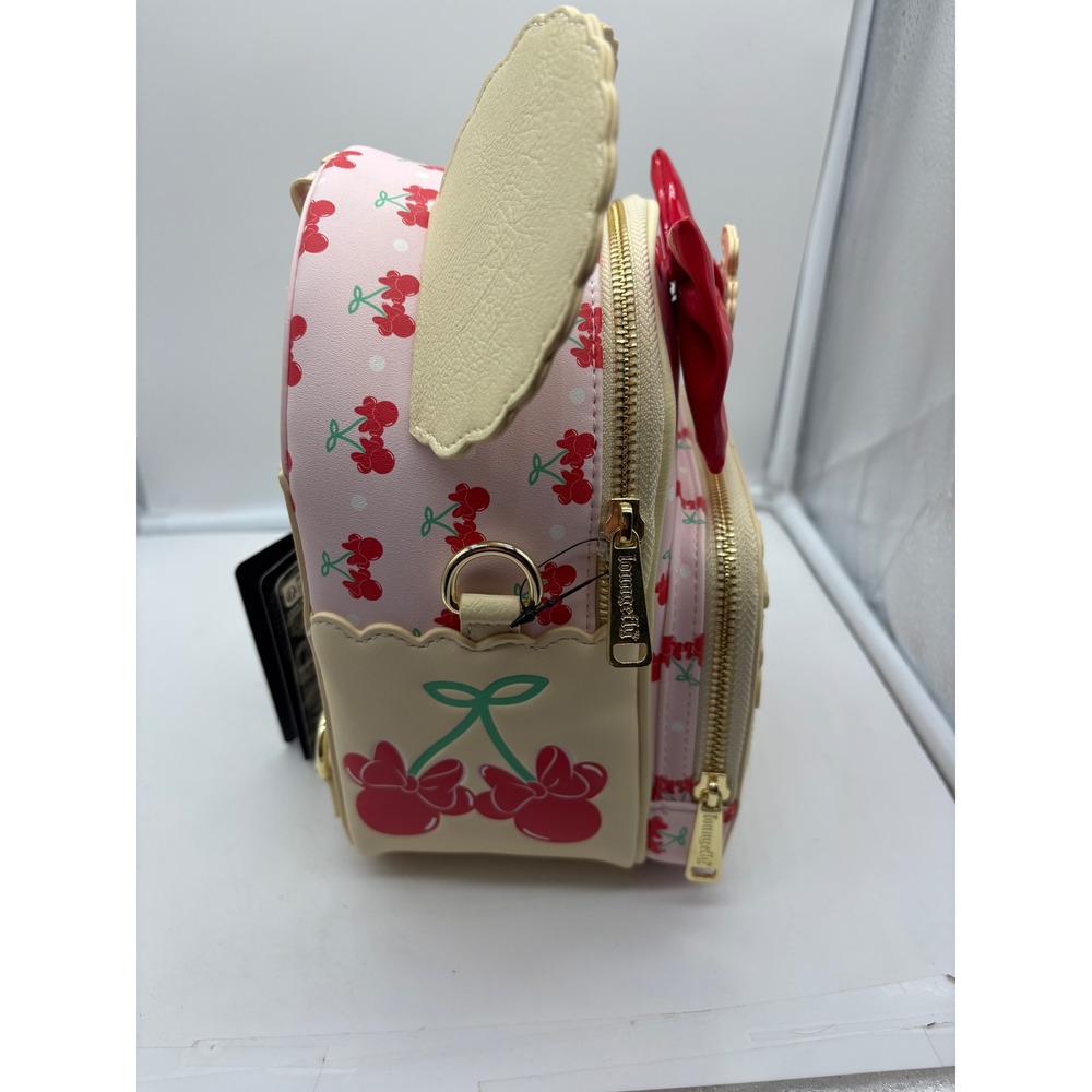 Disney Minnie Mouse Cherry Pie mini backpack and coin purse - Picture 4 of 12